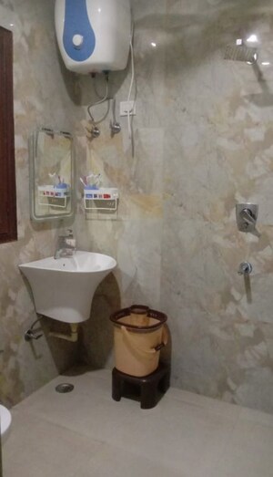 Bathroom in 3 BHK Builder Floor at Avantika Colony – for Sale