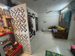 Living Room in 1 BHK Apartment at Ajmera Exotica, Wagholi – for Sale