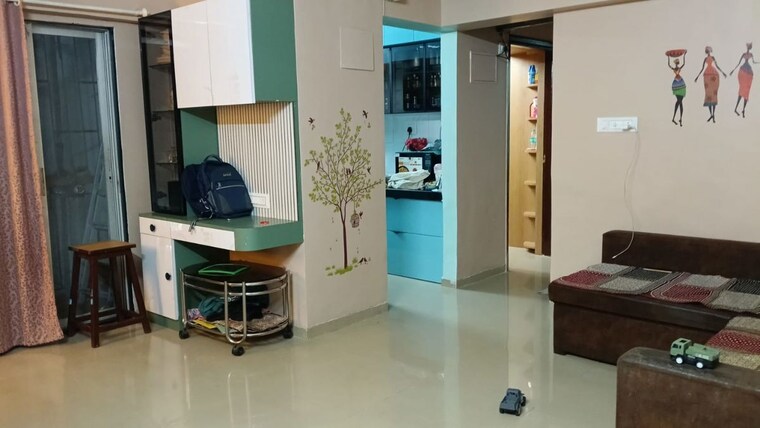Living Room, vihang-valley-phase1 2 Bedroom 622 Sq.Ft. Apartment In Kasarvadavali Thane 10747278