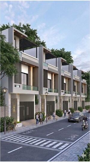 3 BHK Builder Floor – Exterior View View at Aditya World City, Shahpur Bamheta - for Sale