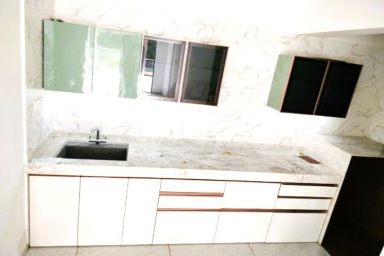 Kitchen, rohan-karan-evana 2 Bedroom 786 Sq.Ft. Apartment In Wadgaon Sheri Pune 10747331