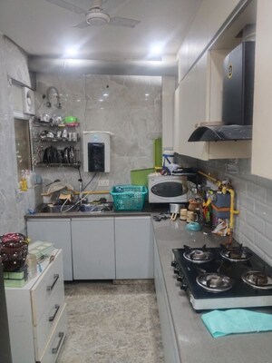 Kitchen in 1 RK Builder Floor at West Delhi – for Rent