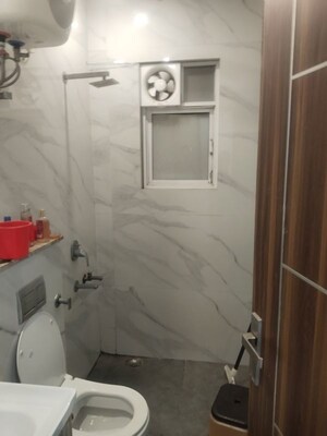Bathroom in 1 RK Builder Floor at West Delhi – for Rent