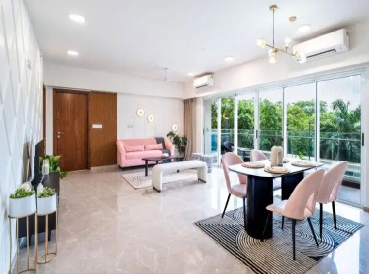 Living Room, lnt-elixir-reserve 4 Bedroom 1697 Sq.Ft. Apartment In Powai Mumbai 10747359