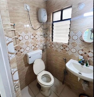 Bathroom in 2 BHK Apartment at Neco Gardens, Viman Nagar – for Rent