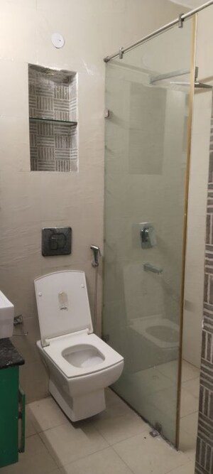 Bathroom in 3 BHK Apartment at Sarita Vihar – for Rent
