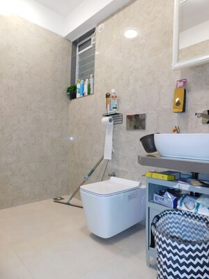 Bathroom in 3 BHK Apartment at Tricity Natraj, Chembur – for Sale
