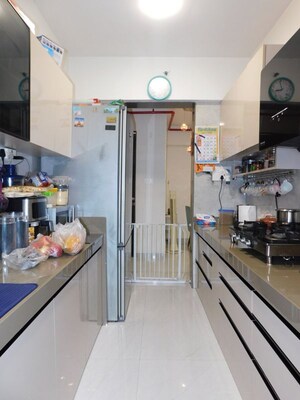 Kitchen in 3 BHK Apartment at Tricity Natraj, Chembur – for Sale