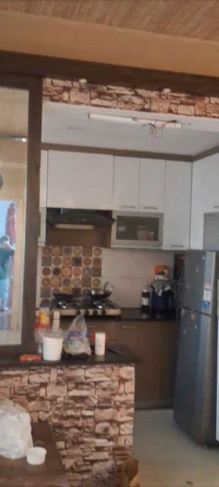 Kitchen, paras-tierea 2 Bedroom 960 Sq.Ft. Apartment In Sector 137 Noida 10747441