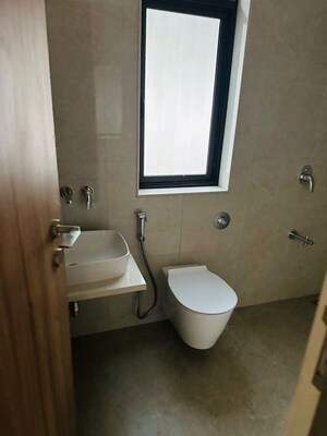 Bathroom in 2 BHK Apartment at Shree Krishna Devasya, Chembur – for Rent