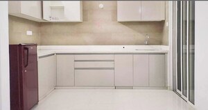Kitchen in 3 BHK Apartment at Akshar Green World, Dighe – for Rent