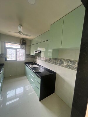 Kitchen in 3 BHK Apartment at Om Sai Chembur Nandadeep CHS, Chembur – for Rent