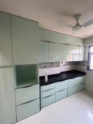 Kitchen in 3 BHK Apartment at Om Sai Chembur Nandadeep CHS, Chembur – for Rent