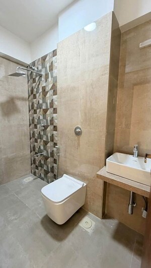 Bathroom in 2 BHK Apartment at Group Satellite Elegance, Goregaon East – for Rent