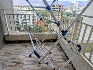 Staircase in 3 BHK Apartment at Majestique 38 Park Majestique, Undri – for Rent