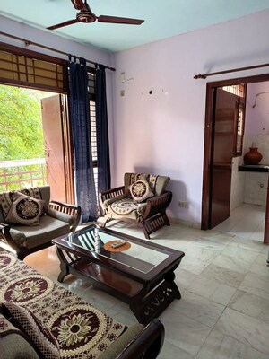 Living Room in 2 BHK Builder Floor at Ansal Sushant Floors, Sushant Lok ii – for Sale