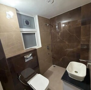 Bathroom in 3 BHK Apartment at Hermitage Centralis, Vip Road – for Rent