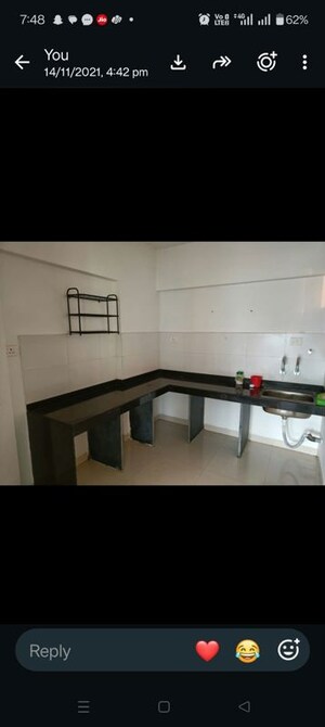 Kitchen in 1 BHK Apartment at Mantra Essence, Undri – for Rent