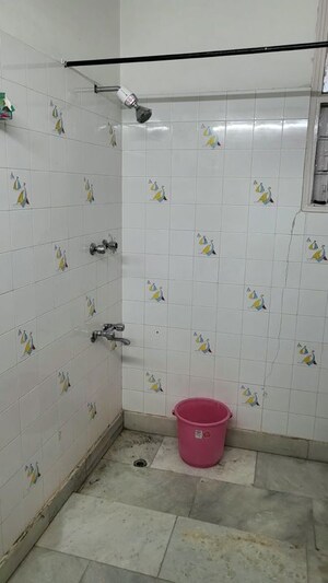 Bathroom in 2 BHK Builder Floor at Greater Kailash I – for Rent