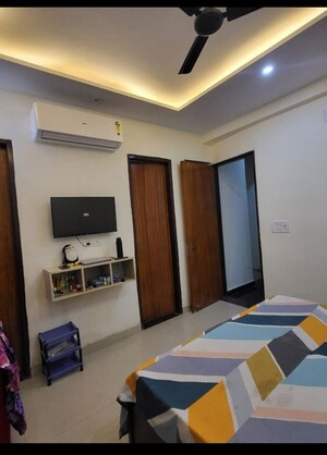 Living Room in 1 RK Independent House at Sushant Lok I – for Rent