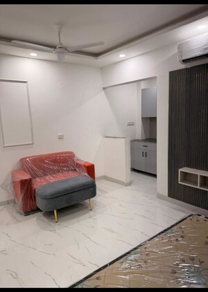 Living Room in 1 BHK Independent House at Sushant Lok I – for Rent