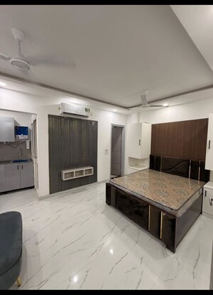 Living Room in 1 BHK Independent House at Sushant Lok I – for Rent