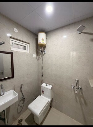 Bathroom in 1 BHK Independent House at Sushant Lok I – for Rent