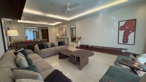 Living Room in 3 BHK Apartment at Green Park Extension – for Rent