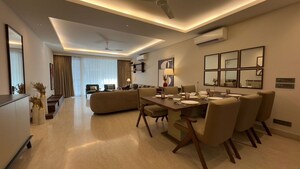 Living Room in 3 BHK Apartment at Green Park Extension – for Rent