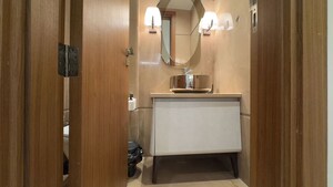 Bathroom in 3 BHK Apartment at Green Park Extension – for Rent