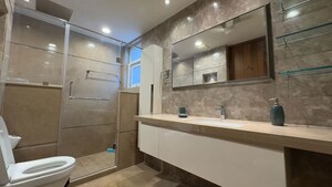 Attached Bathroom in 3 BHK Apartment at Green Park Extension – for Rent