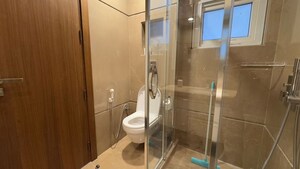 Bathroom in 3 BHK Apartment at Green Park Extension – for Rent