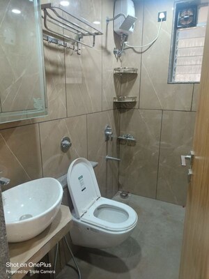 Attached Bathroom in 2 BHK Apartment at Satyam Harmony Kopar Khairane, Kopar Khairane – for Rent