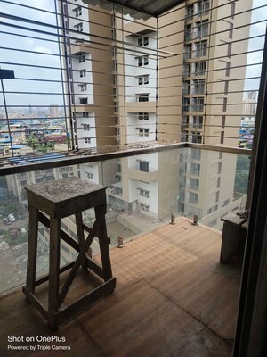 Balcony in 2 BHK Apartment at Satyam Harmony Kopar Khairane, Kopar Khairane – for Rent