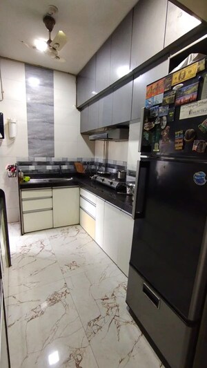 Kitchen in 2 BHK Apartment at Chamunda Heights, Ghansoli – for Rent