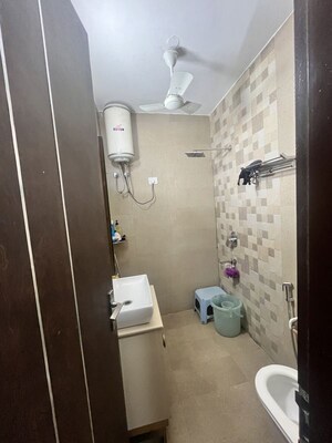 Bathroom in 3 BHK Independent House at Sushant Lok I – for Rent