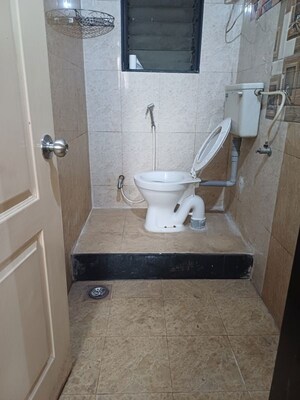 Bathroom in 2 BHK Apartment at Arihant Riddhi, Ghansoli – for Rent