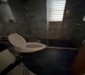 Bathroom in 3 BHK Apartment at Matunga East – for Sale
