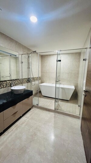 Bathroom in 4 BHK Apartment at M3M Golf Estate, Sector 65 – for Sale