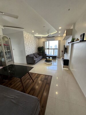 Living Room in 2.5 BHK Apartment at The Wadhwa Anmol Fortune, Goregaon West – for Rent
