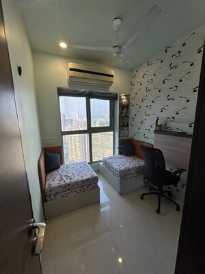 Bedroom in 2.5 BHK Apartment at The Wadhwa Anmol Fortune, Goregaon West – for Rent