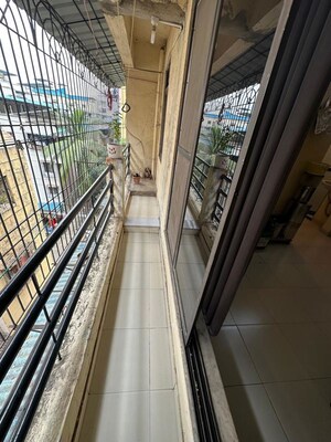 Balcony in 1 BHK Apartment at Sukh Sakhu Sadan CHS, Kharghar – for Sale