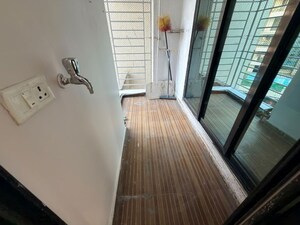 Balcony in 2 BHK Apartment at Meridian Mystic, Nerul Sector 27 – for Rent