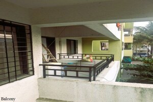 Balcony in 2 BHK Apartment at VI Lux Residency, Wadgaon Sheri – for Rent