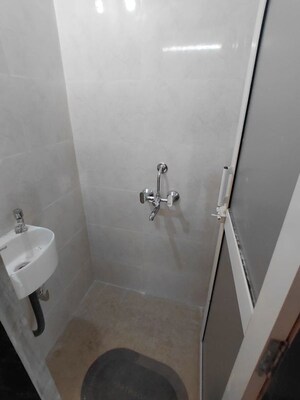 Bathroom in 3 BHK Apartment at Bhakti Niwas CHS Sector 50 Seawoods, Seawoods – for Rent