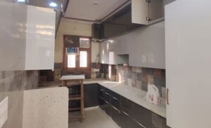 Kitchen in 3 BHK Builder Floor at Janakpuri – for Sale