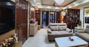 Living Room in 3 BHK Builder Floor at Janakpuri – for Sale