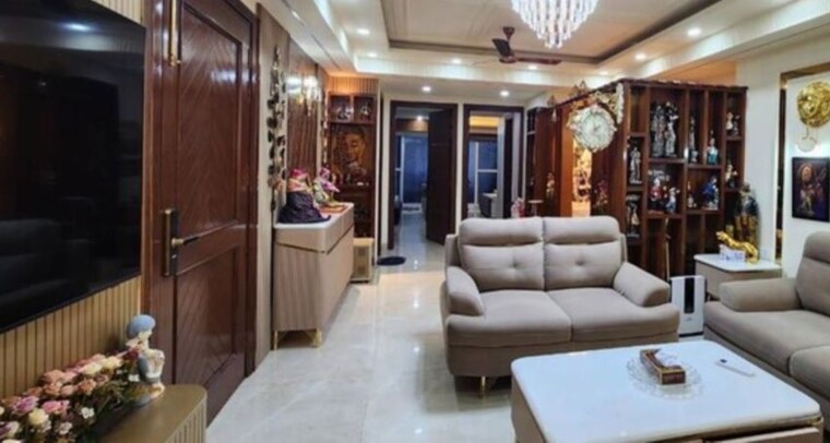 Living Room, janakpuri 3 Bedroom 150 Sq.Yd. Builder Floor In Janakpuri Delhi 10747865