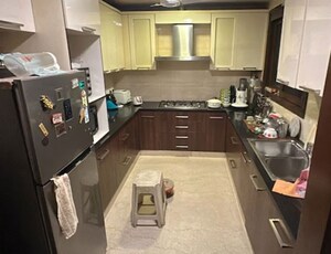 Kitchen in 3 BHK Builder Floor at Janakpuri – for Sale