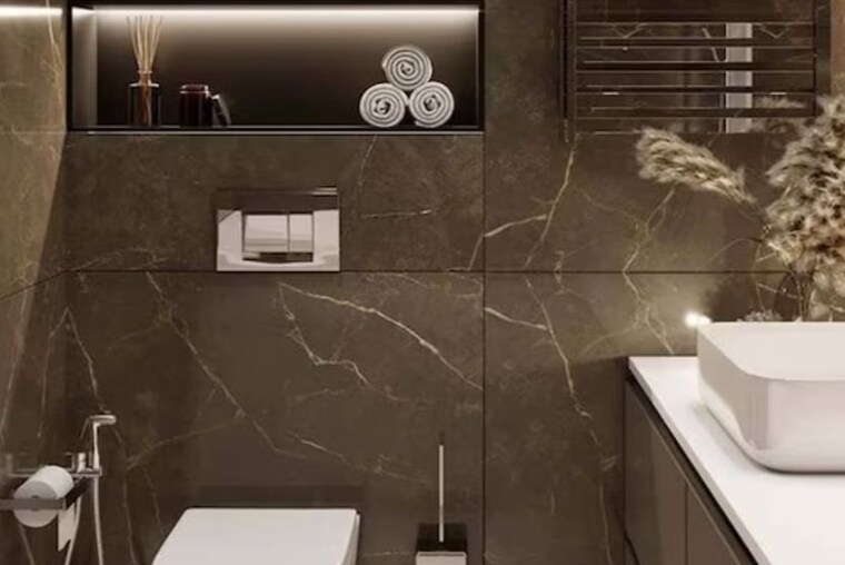 Attached Bathroom, janakpuri 3 Bedroom 150 Sq.Yd. Builder Floor In Janakpuri Delhi 10747865